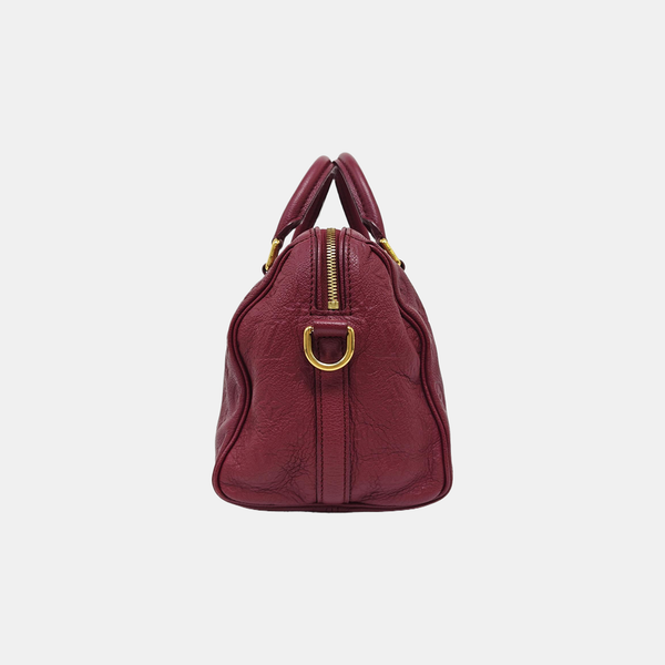 SPEEDY 25 Calfskin Red