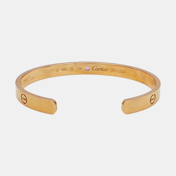 LOVE 18k Rose Gold Bangle