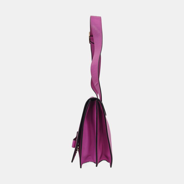 Calfskin Shoulder Bag Pink