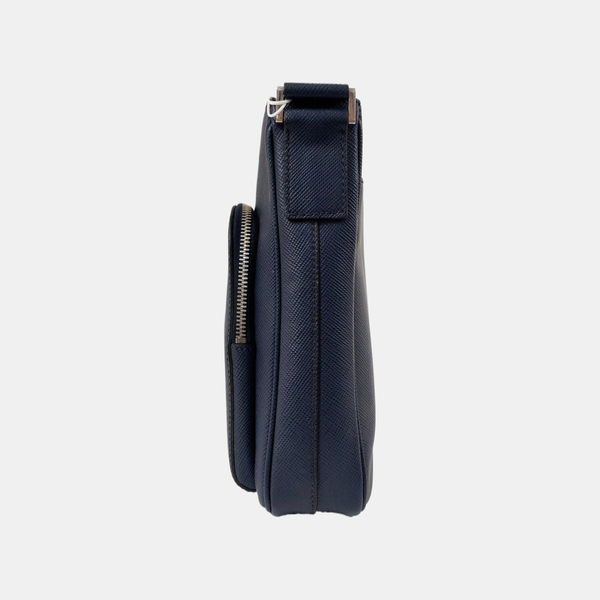 Saffiano Calfskin Tote Bag Blue