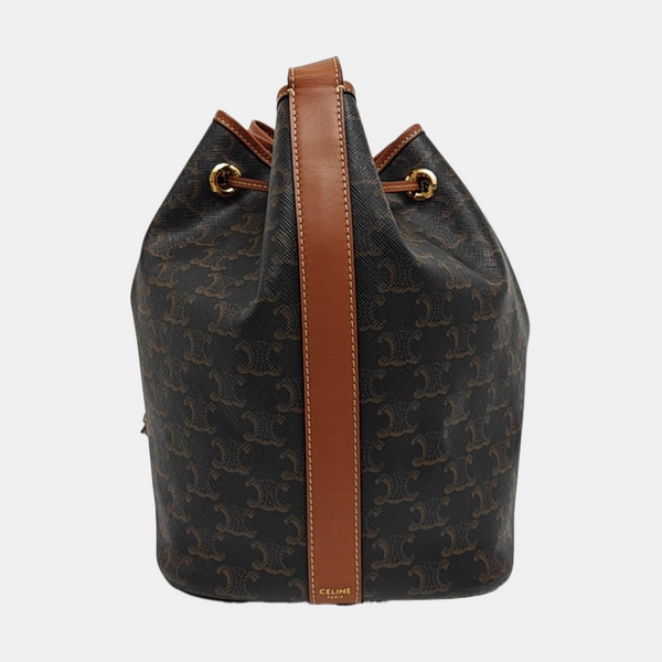 TRIOMPHE CANVAS Medium Coated Canvas Brown