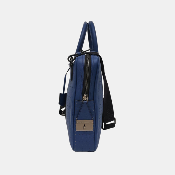 Leather Blue