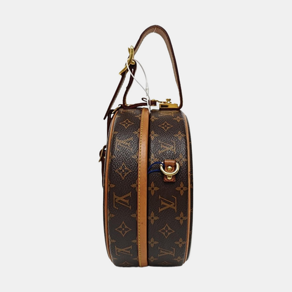 BOITE CHAPEAU PM Monogram Coated Canvas Brown