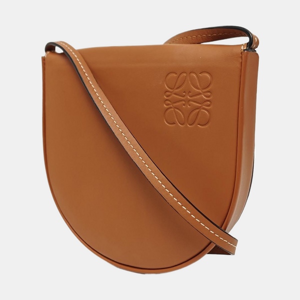 Heel Small Calfskin Brown