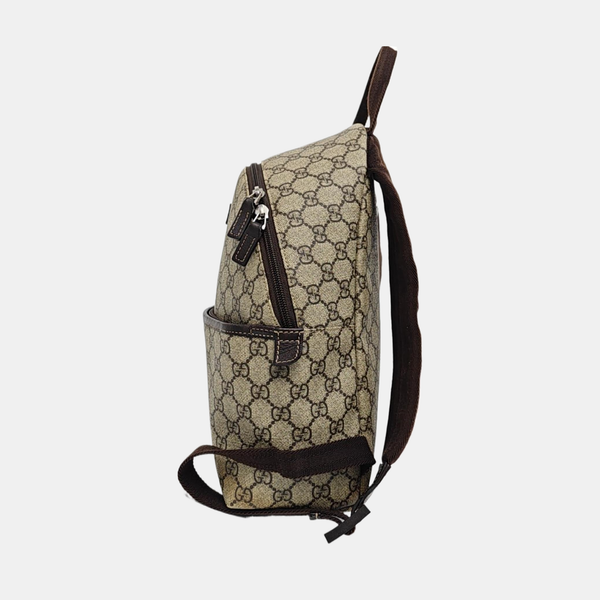 Signature Monogram Coated Canvas Beige