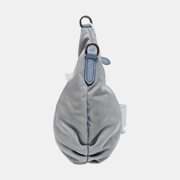 Nylon Shoulder Bag Blue