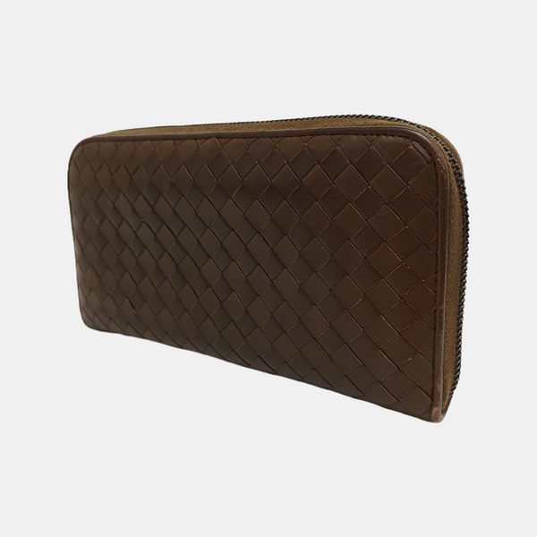 Lambskin Wallet Brown