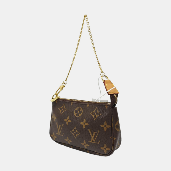 ACCESSOIRES Mini Monogram Coated Canvas Brown