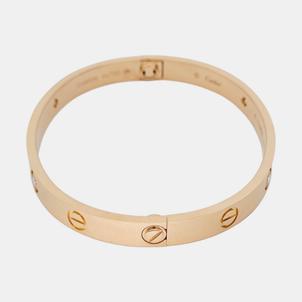 LOVE 18k Rose Gold Bangle