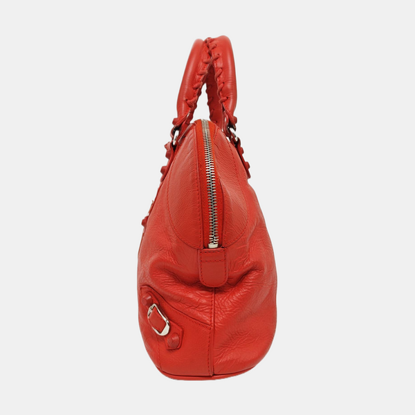 Calfskin Shoulder Bag Red