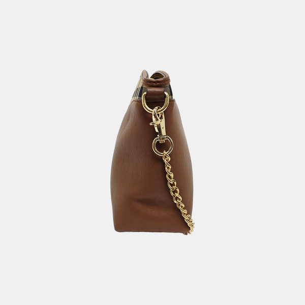 Canvas Shoulder Bag Brown