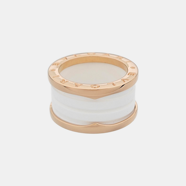 B.ZERO1 18k Rose Gold Ring EU 53
