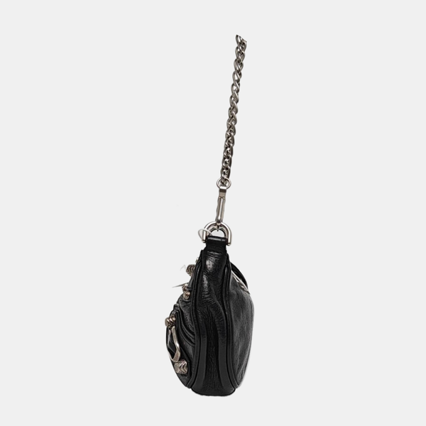 Le Cagole Mini Lambskin Black