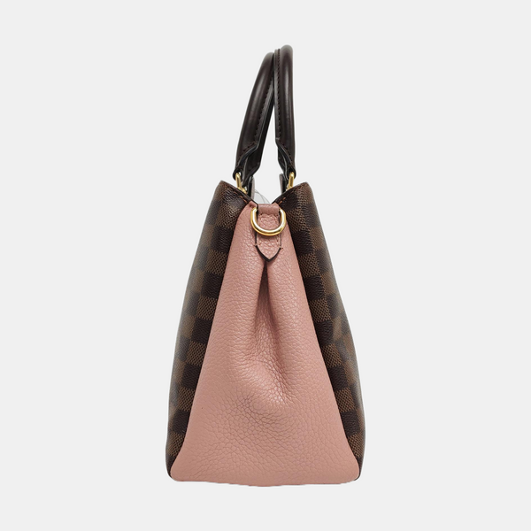 BRITTANY BB Damier Ebene Coated Canvas Brown