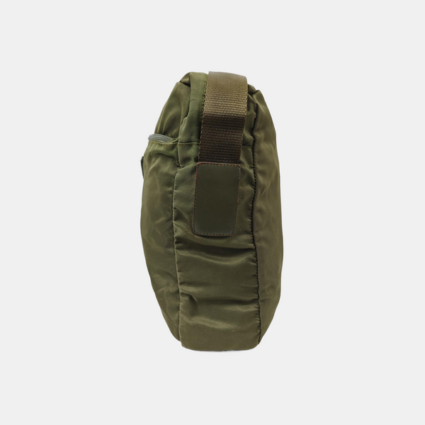 Nylon Shoulder Bag Green
