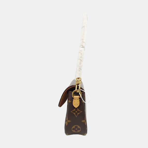 IVY Monogram Coated Canvas Brown