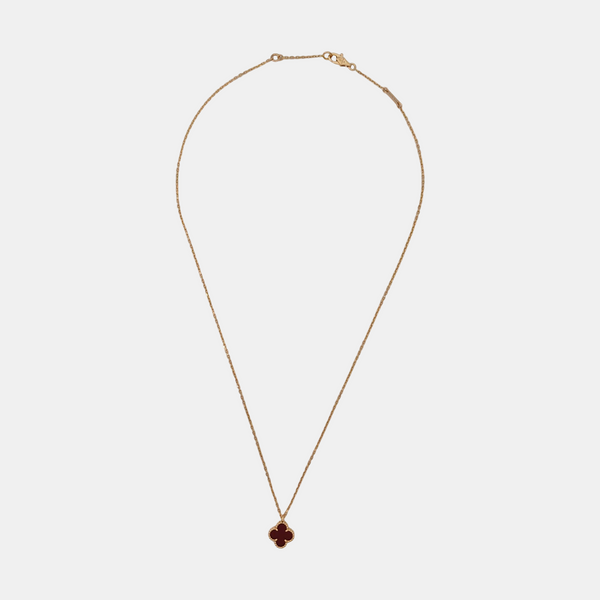 Sweet Alhambra 18k Rose Gold Necklace