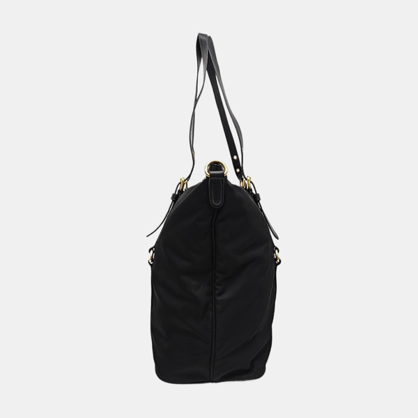 Nylon Tote Bag Black