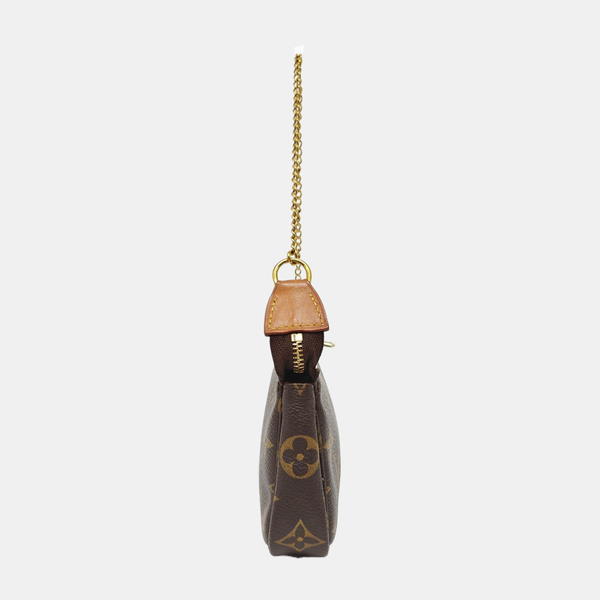 ACCESSOIRES Mini Monogram Coated Canvas Brown