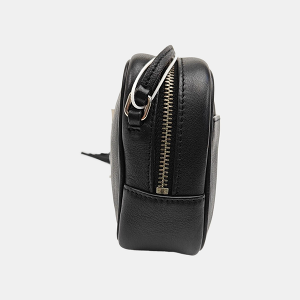 MONOGRAM BLOGGER Calfskin Black