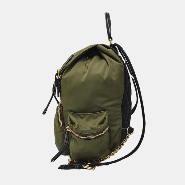 The Rucksack Medium Nylon Green
