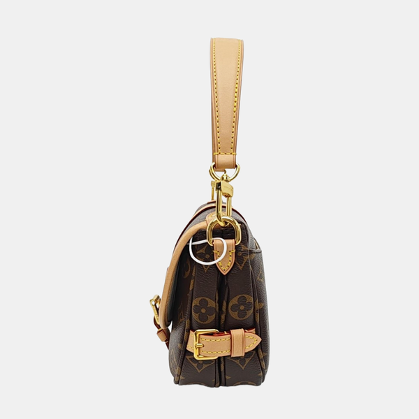 SAUMUR BB Monogram Coated Canvas Brown