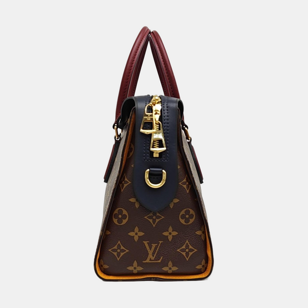 TUILERIES Monogram Coated Canvas Brown