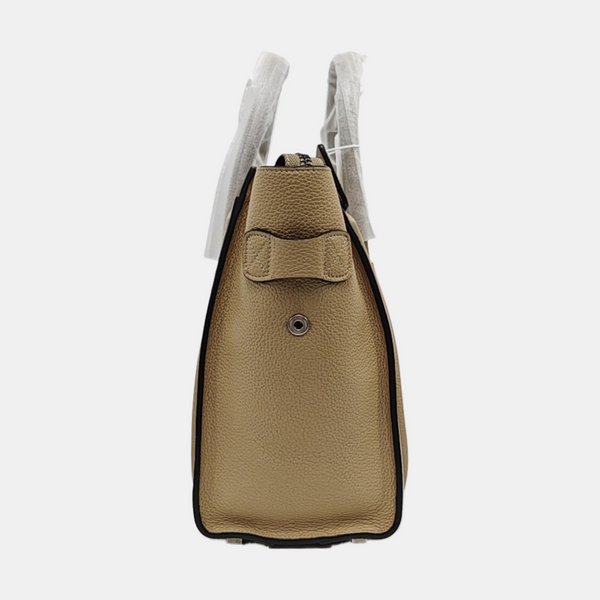 Authenticated pre-owned LUGGAGE Calfskin Brown - Tote Bag at Looply