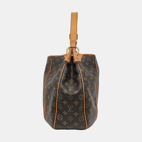 GALLIERA GM Monogram Coated Canvas Brown