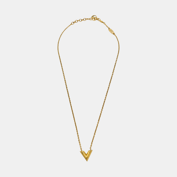 LV & ME Metal Gold Necklace