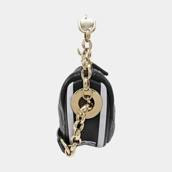 Vibe Super Mini Cannage Lambskin Black