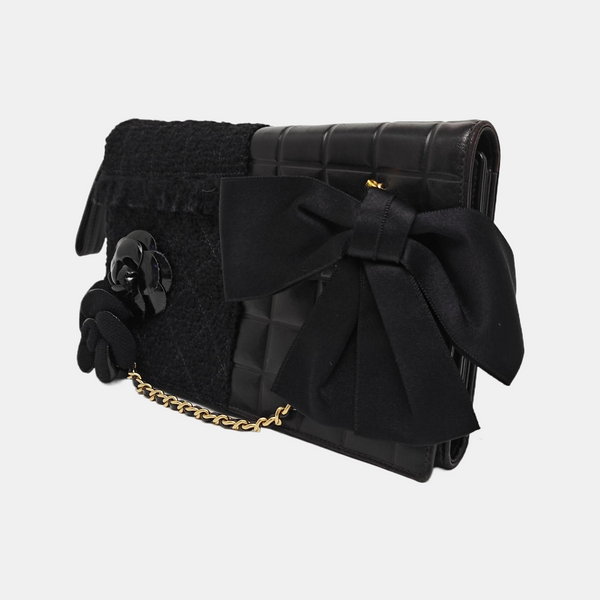 CLASSIC FLAP Small Quilted Calfskin Black