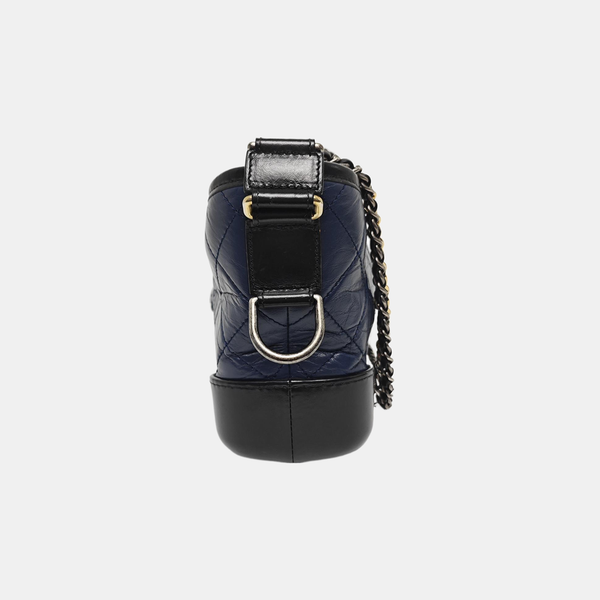 Authenticated pre-owned GABRIELLE Quilted Calfskin Blue - Shoulder Bag at Looply
