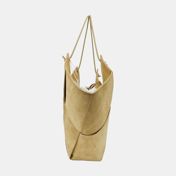 Calfskin Tote Bag Brown