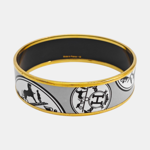 Email Metal Gold Bangle