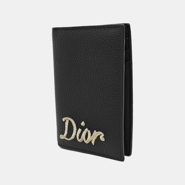 Calfskin Card Holder Black