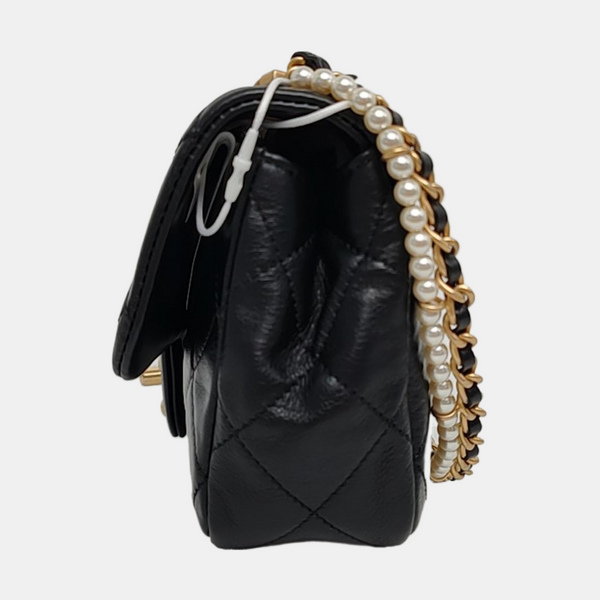 Quilted Calfskin Black