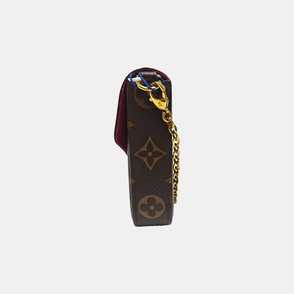 FÉLICIE Monogram Coated Canvas Brown