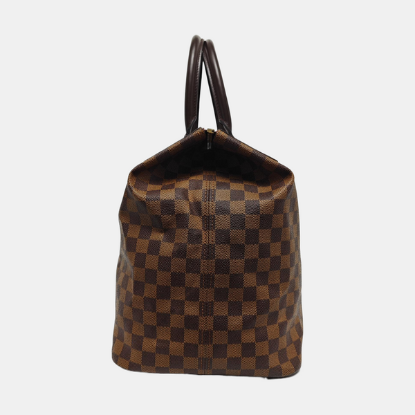 GREENWICH Lona recubierta Damier Ebene Marrón