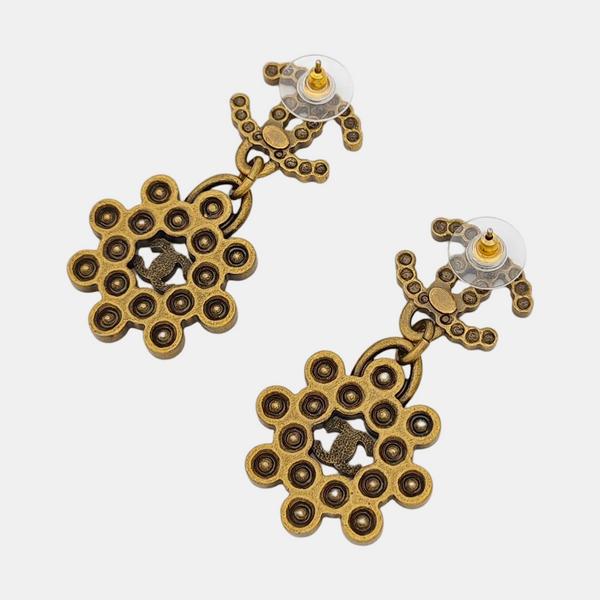 Metal Gold Earrings