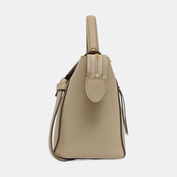 BELT Micro Calfskin Beige