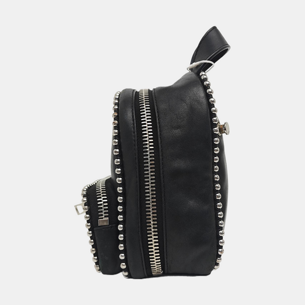 Lambskin Shoulder Bag Black