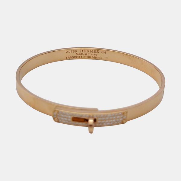 Kelly 18k Rose Gold Bangle
