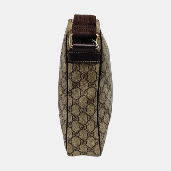 GG Supreme Monogram Coated Canvas Black