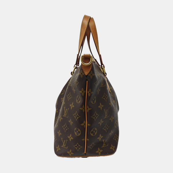 PALERMO PM Monogram Coated Canvas Brown