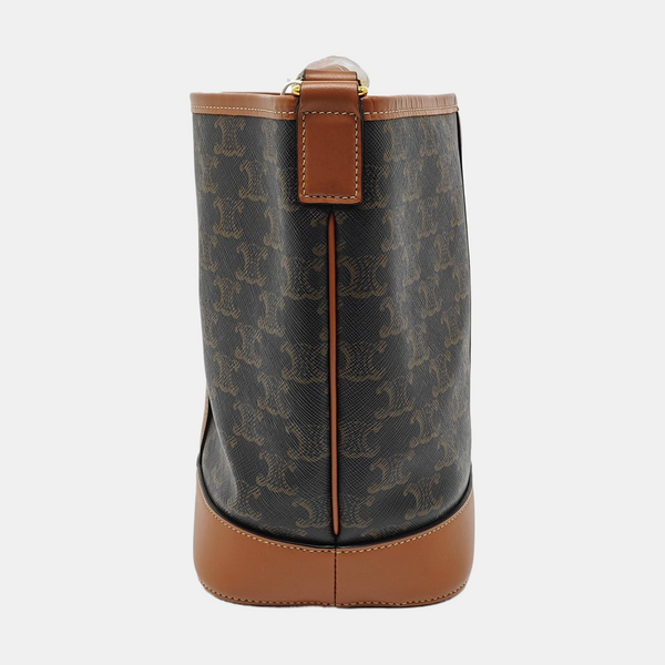 TRIOMPHE CANVAS Small Coated Canvas Brown