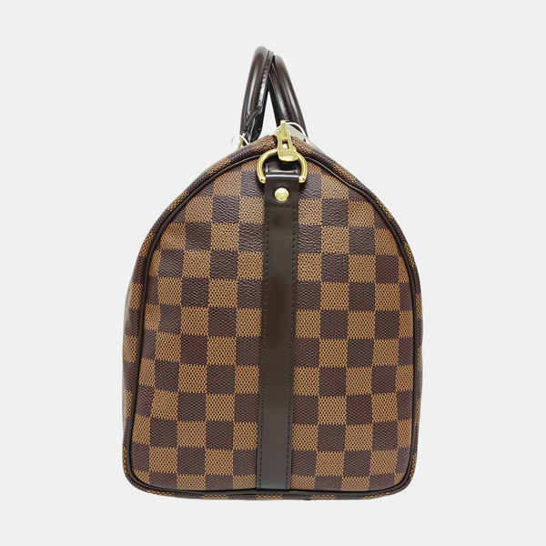 SPEEDY 30 Damier Ebene Coated Canvas Brown