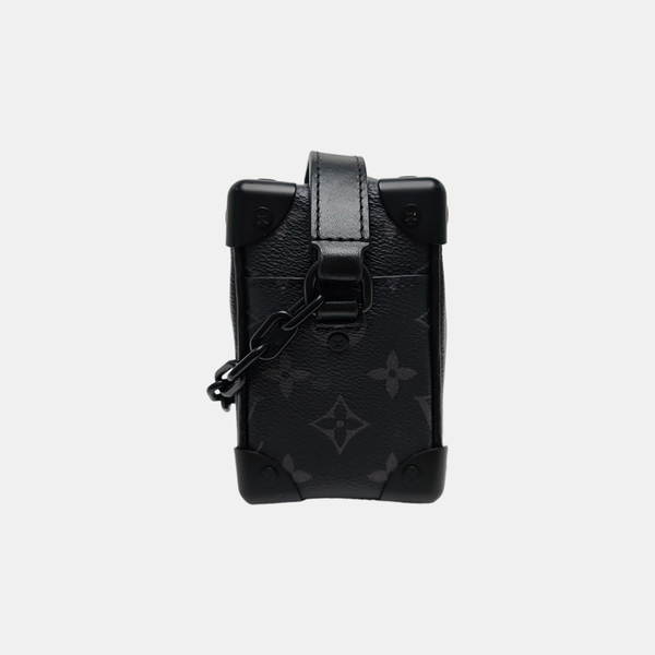 SOFT TRUNK Mini Monogram Coated Canvas Black