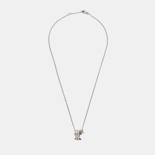 COMÈTE 18k White Gold Silver Necklace
