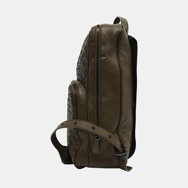 Lambskin Backpack Green